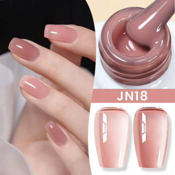 BORN PRETTY - Jelly Nude Gel Nail Polish - TRANSPARENTNY LAKIER UV - JN18