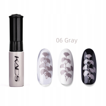KADS - 06 (GRAY) LAKIER DO STEMPLOWANIA PAZNOKCI PISAK