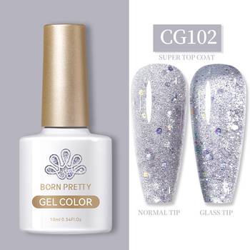 BORN PRETTY - LAKIER HYBRYDOWY Z DROBINKAMI - CG102