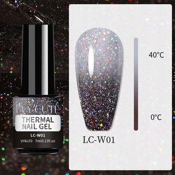 LILYCUTE - Lakier Hybrydowy Termiczny 7ml - LC-W01